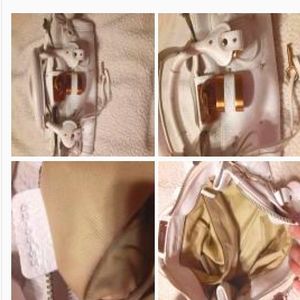 Chloe beige Paddington bag with key